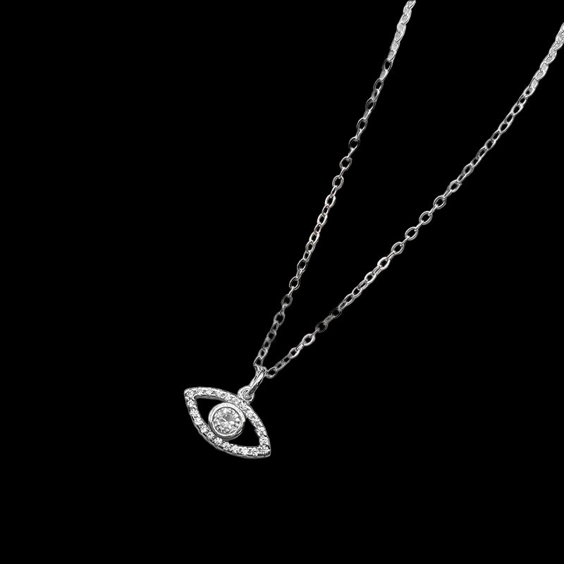 Eternity Pendant Necklace - Moissanite