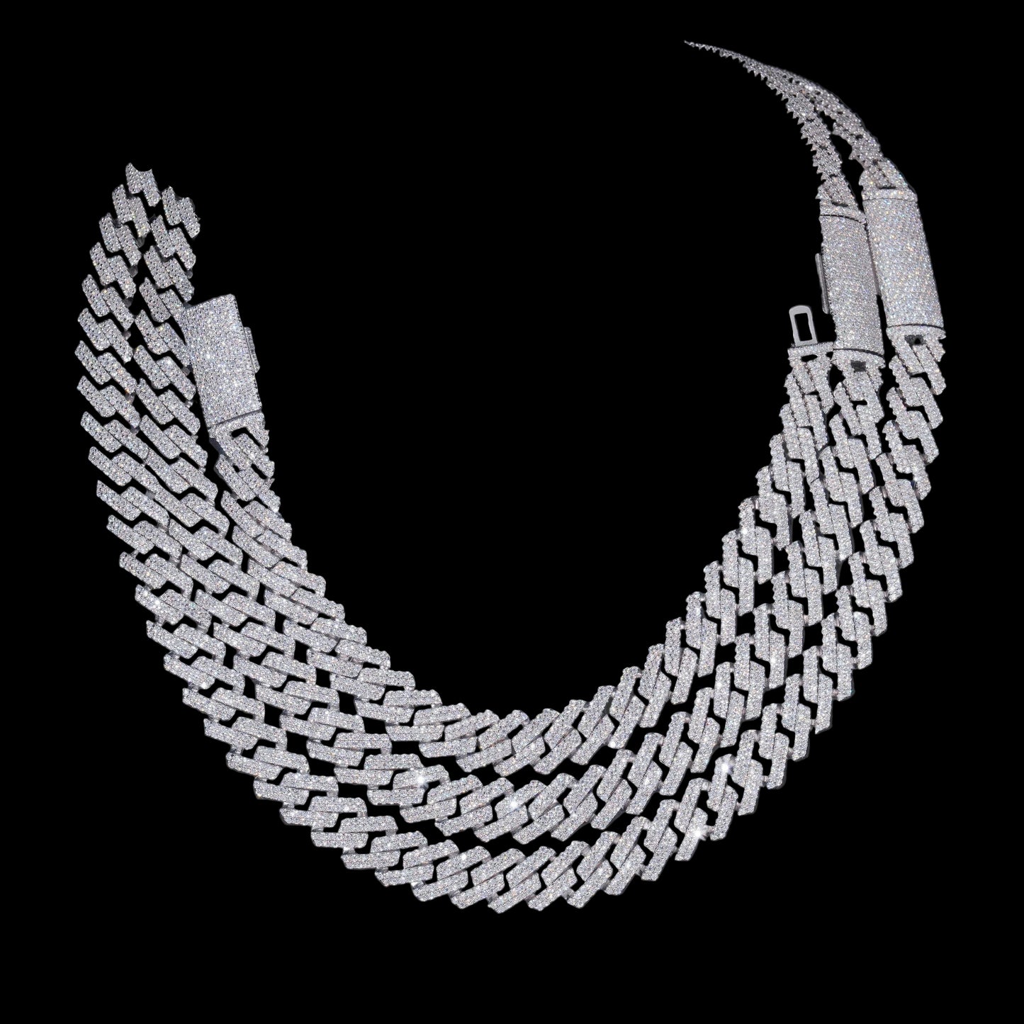 Cuban Link Necklace/Bracelet - Moissanite