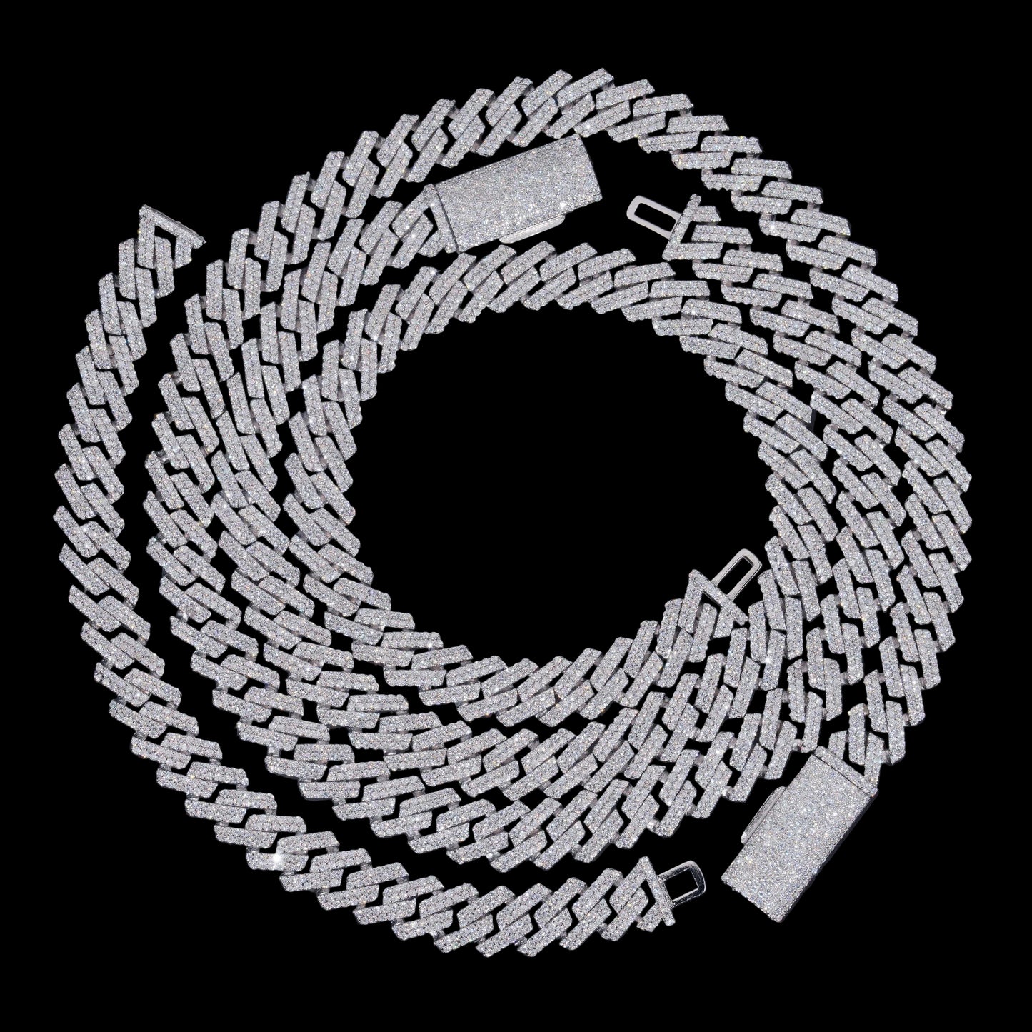 Cuban Link Necklace/Bracelet - Moissanite