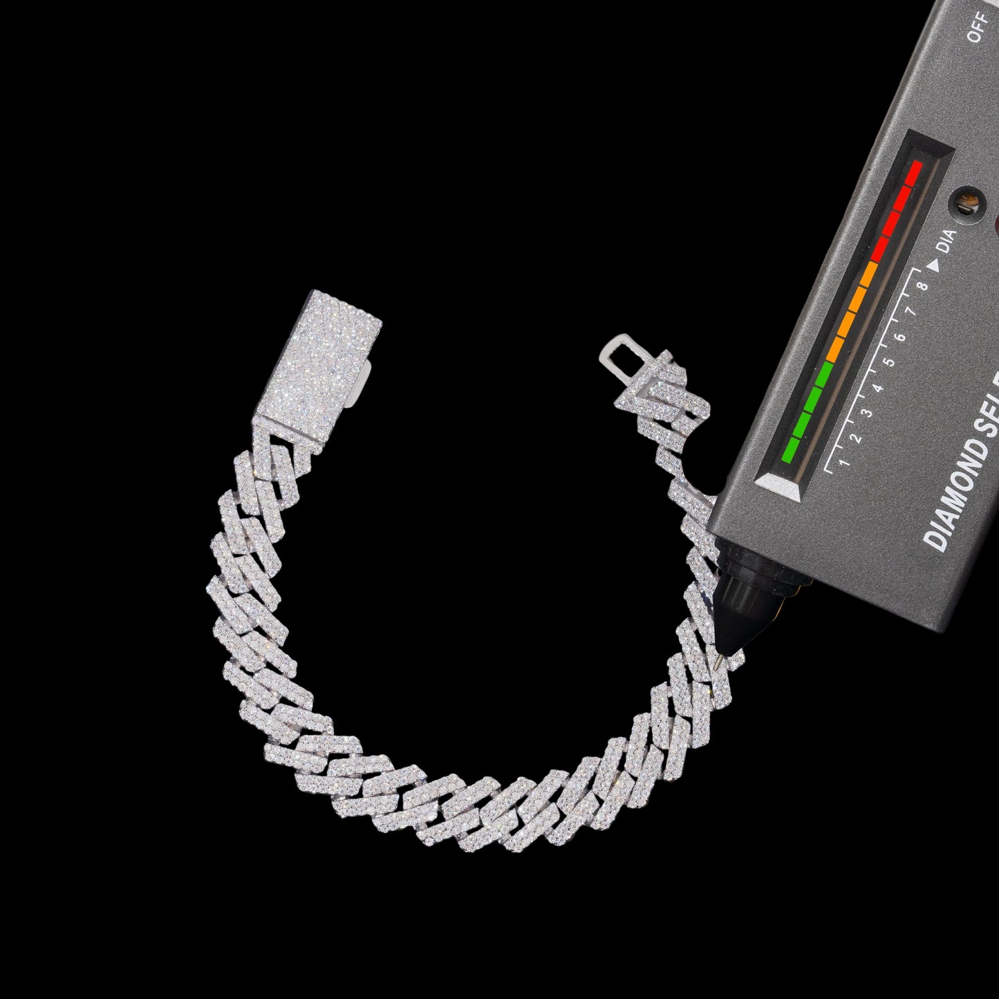 Cuban Link Necklace/Bracelet - Moissanite