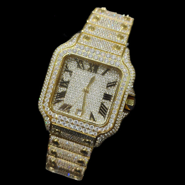 Iced Out Watch - VVS Moissanite - Multiple Variants