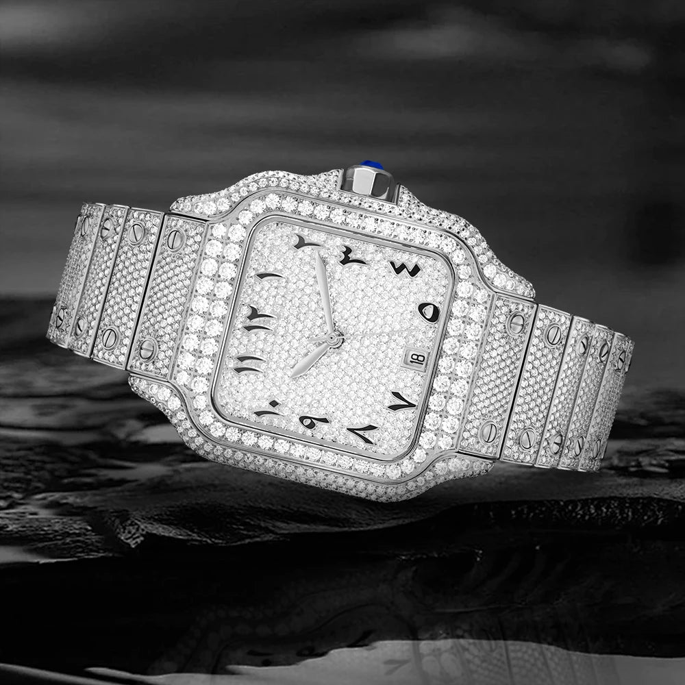 VVS Moissanite Watch - Multiple Variants