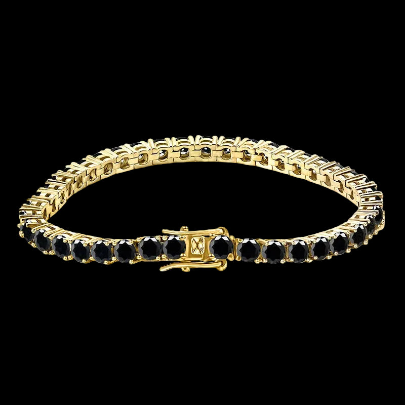 Multiple Color VVS Moissanite Silver Tennis Necklace