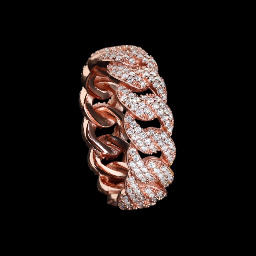 2 Pc Iced Out Ring - Moissanite - Multiple Design